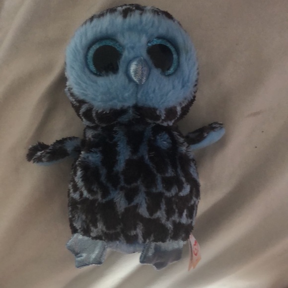 3 Ty owl plushies two pink owls and one blue owl - Picture 4 of 7